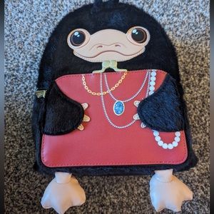 NWT Furry Loungefly Fantastic Beasts Niffler Backpack!!!